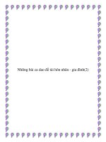 Những bài ca dao đề tài phu thê pot