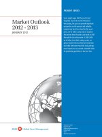 Market Outlook 2012 - 2013: BOM GLOBAL ASSET MANAGEMENT docx