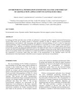 ENVIRONMENTAL INFORMATION SYSTEM FOR ANALYSIS AND FORECAST OF AIR POLLUTION (APPLICATION TO SANTIAGO DE CHILE) pdf