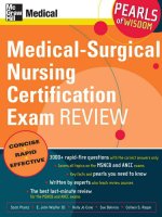 Medical-Surgical Nursing Certifiication Examination ppt