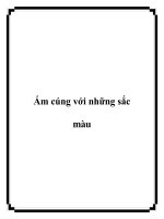 Ấm cúng với những sắc màu pptx