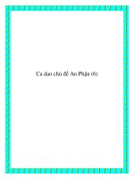 những bài ca dao an phận của con người pdf