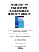 ASSESSMENT OF FUEL ECONOMY TECHNOLOGIES FOR LIGHT-DUTY VEHICLES potx