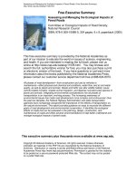 Assessing and Managing the Ecological Impacts of Paved Roads pptx