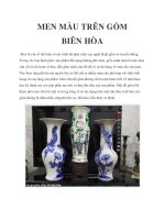 MEN MÀU TRÊN GỐM BIÊN HÒA potx