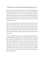 Điện toán mây làm biến đổi cách phòng chống virus? potx