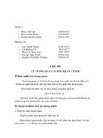 CHỦ ĐỀ TỰ TƯƠNG QUAN (TƯƠNG QUAN CHUỖI) docx