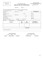 Lệnh ghi thu, ghi chi Ngân sách pot