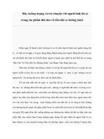 Hãy tưởng tượng và trò chuyện với người lính lái xe trong tác phẩm Bài thơ về tiểu đội xe không kính pdf