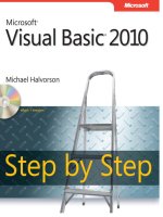 Microsoft Visual Basic 2010 Step by Step potx