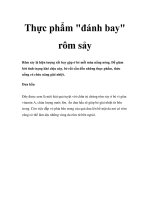 Thực phẩm đánh bay rôm sảy pdf