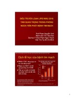 ĐIỀU TRỊ RỐI LOẠN LIPID MÁU 2010 doc