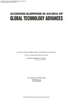 AVOIDING SURPRISE IN AN ERA OF GLOBAL TECHNOLOGY ADVANCES pptx