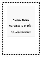 Nơi Nào Online Marketing Sẽ Đi Đến – với Anne Kennedy pdf