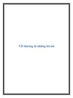 Vết thương từ những lời nói ppt