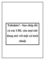 Tabulate! - Sao chép tất cả các URL của mọi tab đang mở với một cú kích chuột docx