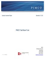 PIMCO Total Return Fund pptx