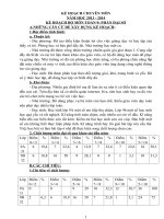 kế hoạch tổ chuyên môn năm học 2014 trường thcs