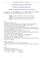 Bài tập Kinh tế lượng – Phần cơ bản - 2007 pptx
