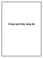 4 loại quả làm sáng da docx