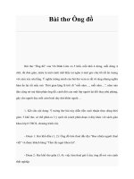 Bài thơ Ông đồ docx