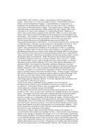 a representation of the true meaning of tragedy