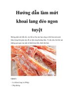 Hướng dẫn làm mứt khoai lang dẻo ngon tuyệt potx