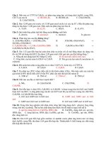 Đề Thi Thử Đại Học Hóa 2013 - Phần 2 - Đề 4 pptx