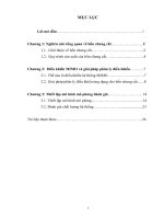 nghiên cứu về điều khiển mimo ứng dụng trong việc điều khiển bồn chưng cất