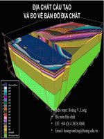 ĐIA CHÂT CẤU TẠO VÀ ĐO VẼ BẢN ĐỒ ĐỊA CHẤT pot