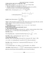 Đề Thi Thử Đại Học Khối A, A1, B, D Toán 2013 - Phần 36 - Đề 12 docx