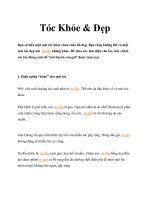 Tóc Khỏe & Đẹp pdf