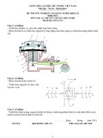 đề thi lý thuyết khóa 2 - công nghệ ôtô - mã đề thi oto - lt (37)