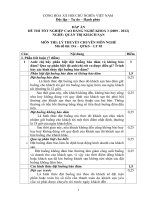 đáp án đề thi lý thuyết-quản trị khách sạn-mã đề thi qtks_th(3)