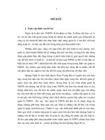 Hoàn thiện quy trình và phân cấp quản lý ngân sách nhà nước trên địa bàn tỉnh quảng ngãi