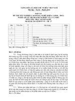 đáp án đề thi thực hành-quản trị doanh nghiêp vừa và nhỏ-mã đề thi qtdnvvn-th(17)