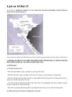 Lịch sử 10 Bài 15