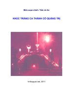 KHÚC TRÁNG CA THÀNH CỔ QUẢNG TRỊ pptx