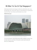 Đi Đâu Và Ăn Gì Tại Singapore? docx