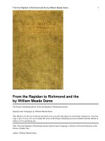 From the Rapidan to Richmond and the Spottsylvania potx