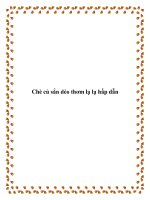 Chè củ sắn dẻo thơm lạ lạ hấp dẫn doc