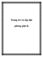 Trang trí và sắp đặt phòng giặt là potx