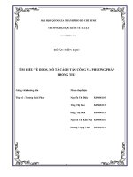Đề tài: TÌM HIỂU VỀ DDOS, MÔ TẢ CÁCH TẤN CÔNG VÀ PHƯƠNG PHÁP PHÒNG THỦ pot