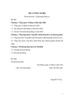 tổng hợp mạch vòng điều chỉnh dòng theo các phương pháp