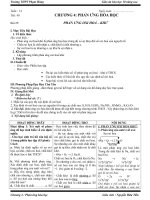 PHẢN ỨNG OXI HOÁ – KHƯ