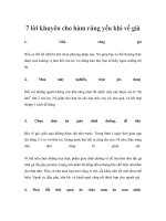 7 lời khuyên cho hàm răng yếu khi về già doc