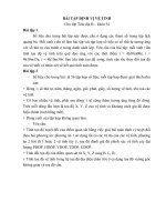 BÀI TẬP ĐỊNH VỊ VỆ TINH pdf