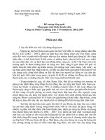 mẫu đề cương tổng quan tình hình thanh niên, công tác đoàn và phong trào thanh thiếu niên nhiệm kỳ