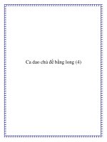 Ca dao chủ đề chấp thuận doc