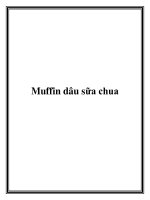 Muffin dâu sữa chua docx